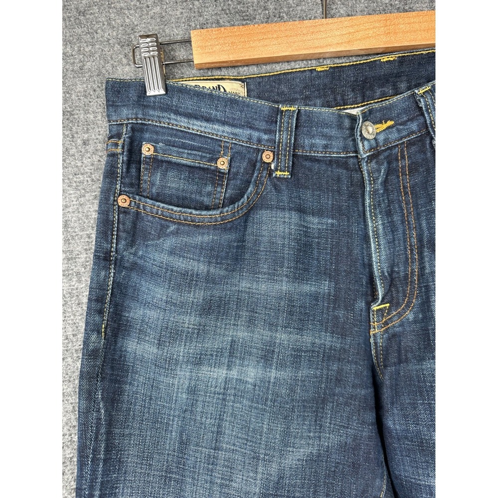 Lucky Brand Womens Long Inseam Vintage Straight Jeans 31 Dark Wash Classic Denim - Picture 10 of 11